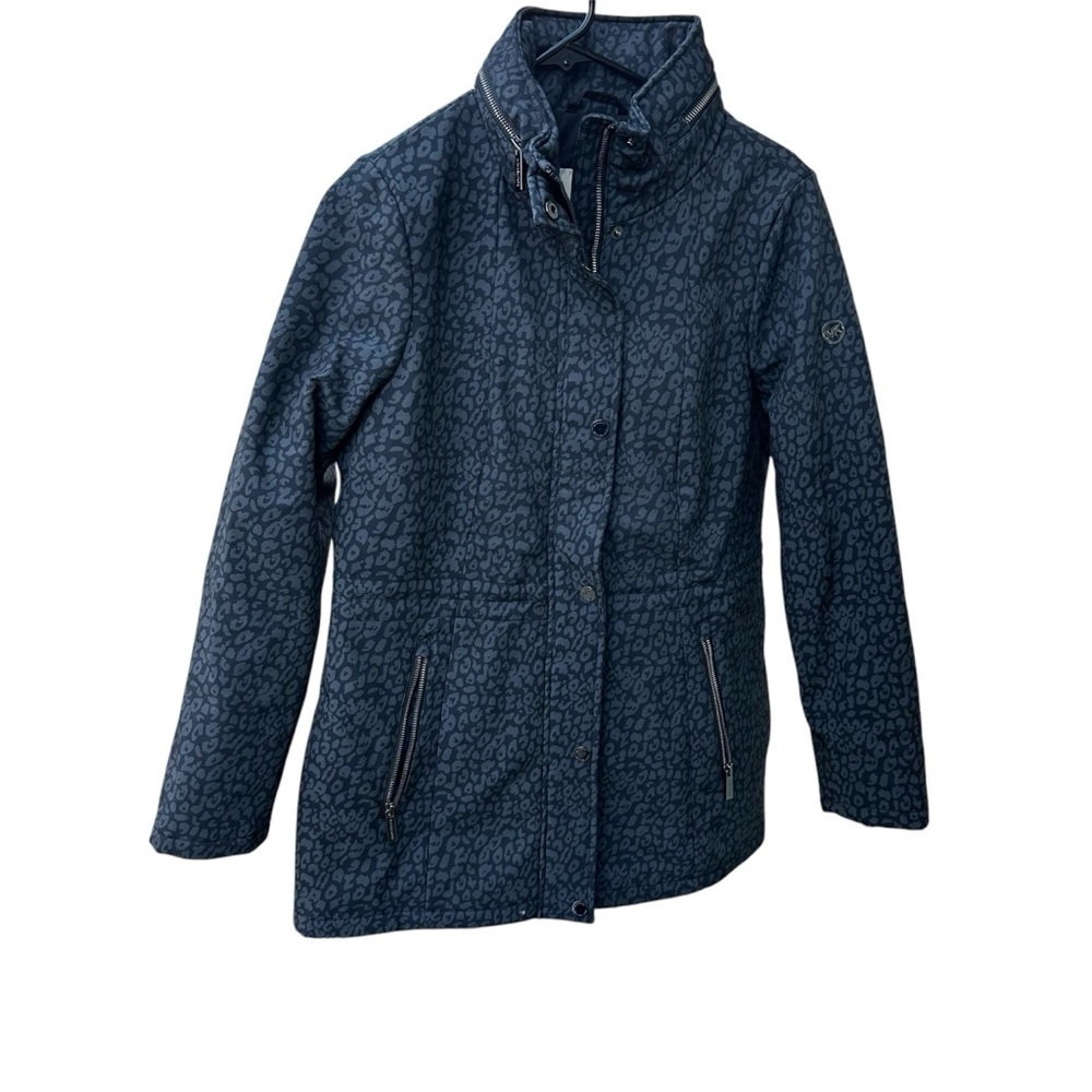 🌻Michael Kors leopard Jacket Water Resistant NWT - Picture 4 of 12